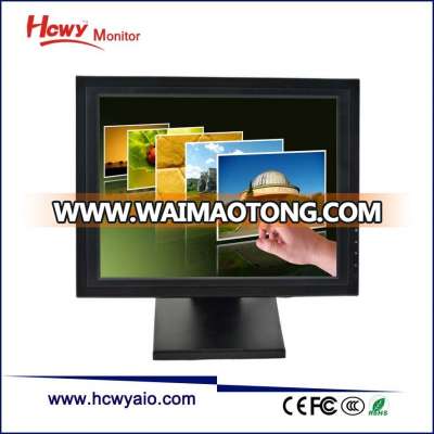 CE RoHs FCC 10 inch 12 inch 15 inch 1024*768 Resistive/Infrared/Capacitive Touch Screen LCD Monitor / Open Frame Touch Monitor